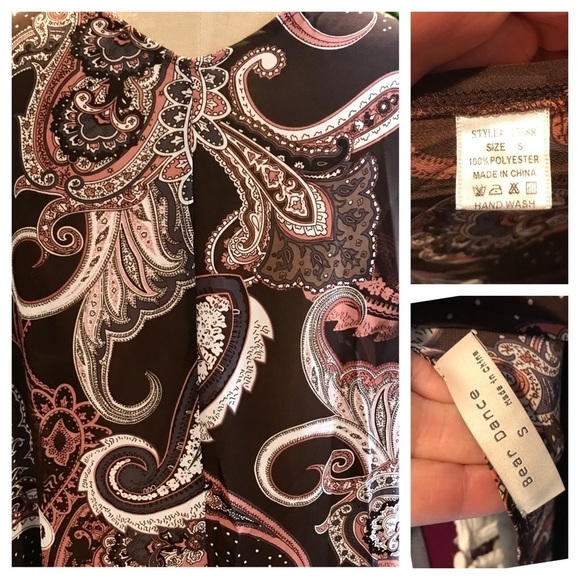 Candence Paisley kimono cardigan tassel coverup - Picture 8 of 8